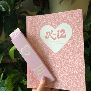 melanie martinez k12 notebook and coloring pencils